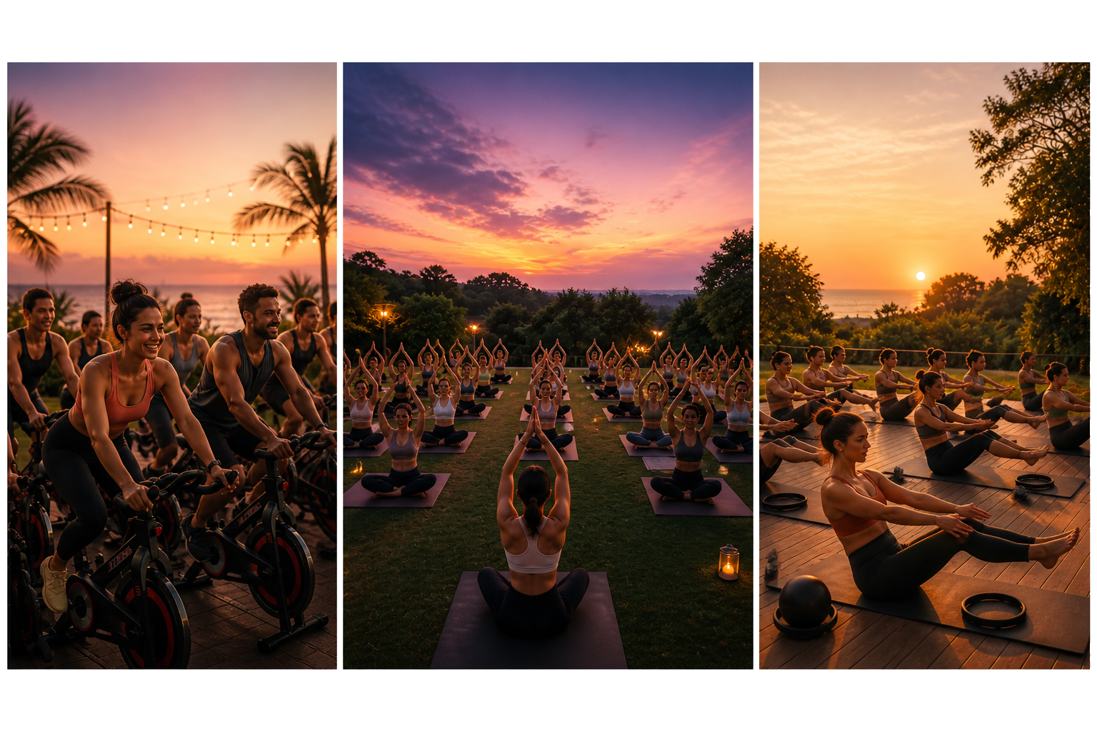 La magie TRIBU — cycling, yoga, pilates
